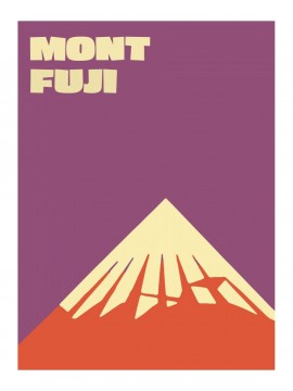 Poster Mont Fuji 50x70 cm