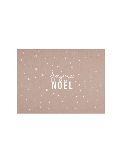 Set de table en Vinyle Joyeux Noël Pôdevache