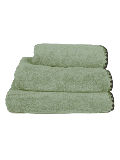 Serviette de toilette Issey amande 50x100 Haomy