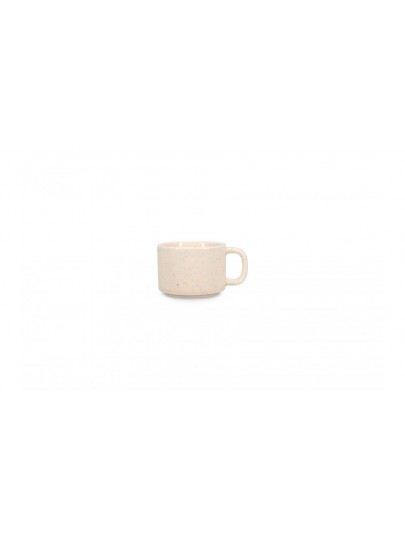 tasse en grès beige Fika Ona 17 cl
