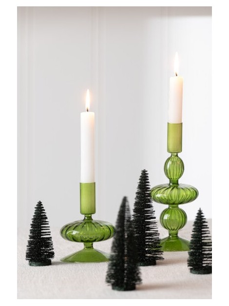 Bougeoir en vert Ufo vert Jolipa