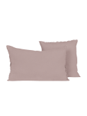 housse de coussin en lin et coton pétale Limy Haomy
