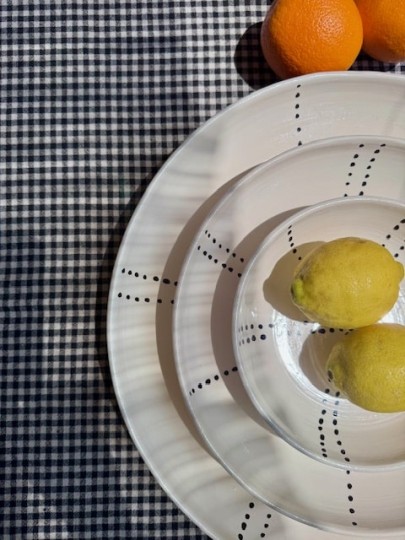 Plat de service en céramique Marrakech