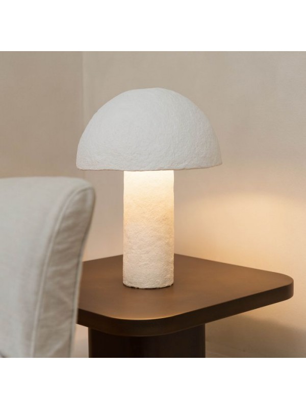 lampe en papier mâché blanche Nome Fine Dining and Living lampe en papier mâché blanche Nome Fine Dining and Living