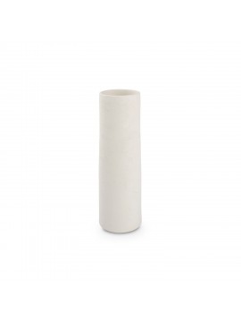 Vase en grès blanc Cone