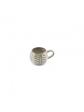 Tasse feuilles en grès Arto 20cl