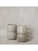 Mug en grès relief Arto 40 cl SP collection
