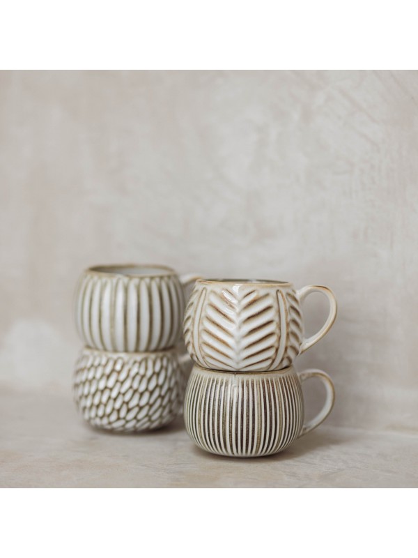 Mug en grès relief Arto 40 cl SP collection Mug en grès relief Arto 40 cl SP collection
