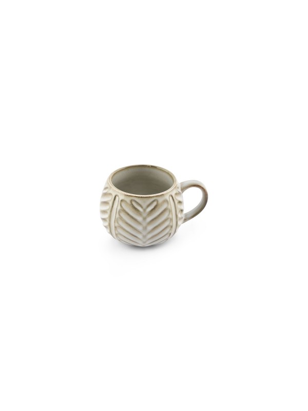 Mug en grès feuille Arto 40 cl SP collection Mug en grès feuille Arto 40 cl SP collection