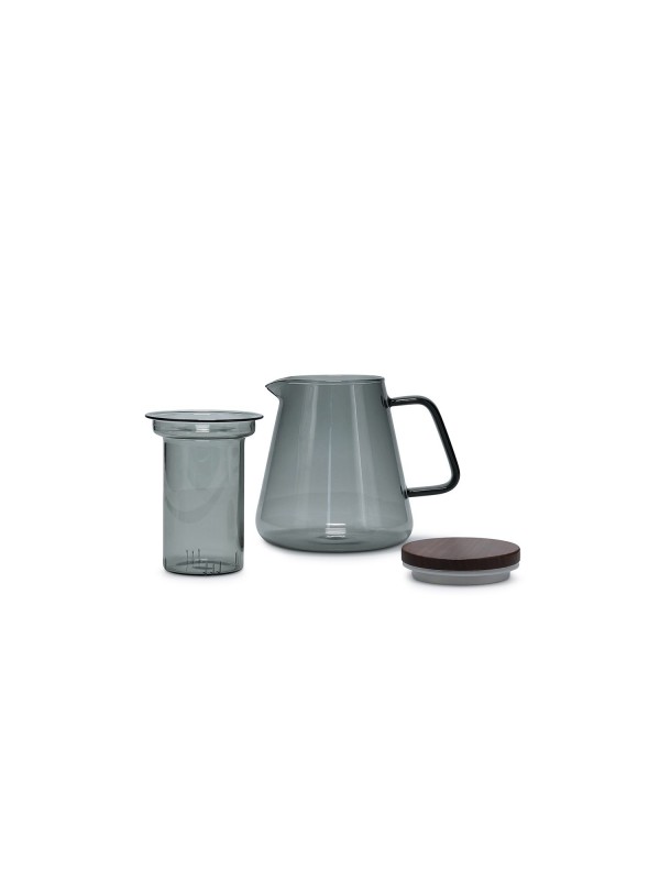 théière en verre fumé avec filtre en verre 93cl salt and pepper théière en verre fumé avec filtre en verre 93cl salt and pepper