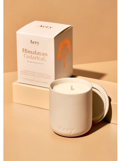 Bougie Parfumée Feuille de Cèdre de l’Himalaya – Patchouli, Cèdre & Citron
