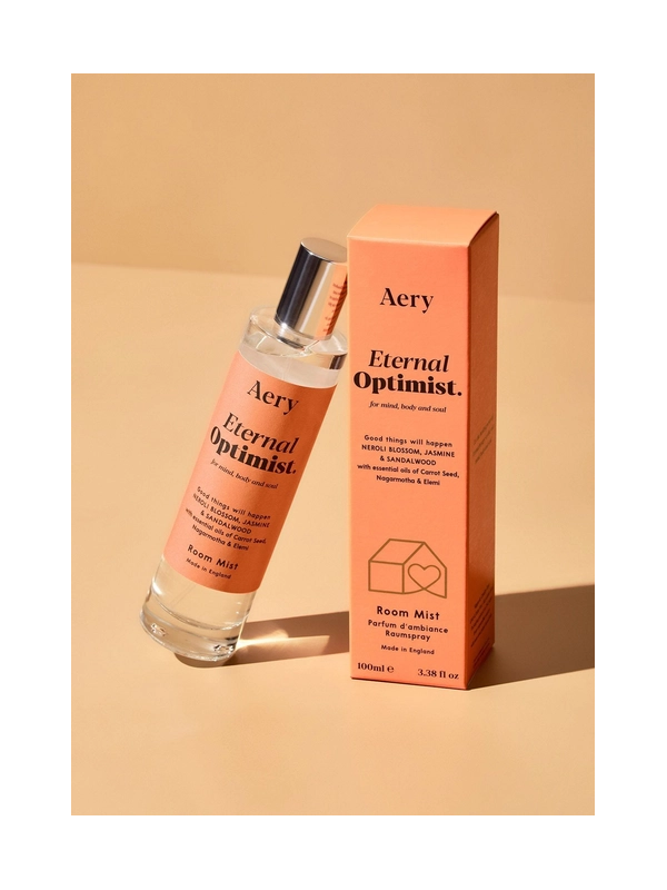 Brume d’Ambiance Eternal Optimist – Fleur de Néroli, Jasmin & Bois de Santal Aery Living Brume d’Ambiance Eternal Optimist – Fleur de Néroli, Jasmin & Bois de Santal Aery Living