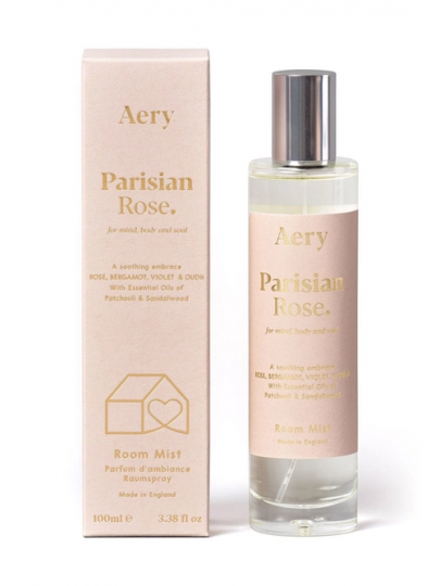Brume d’Ambiance Rose de Paris – Rose, Bergamote & Violette – Aery Living
