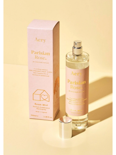 Brume d’Ambiance Rose de Paris – Rose, Bergamote & Violette – Aery Living