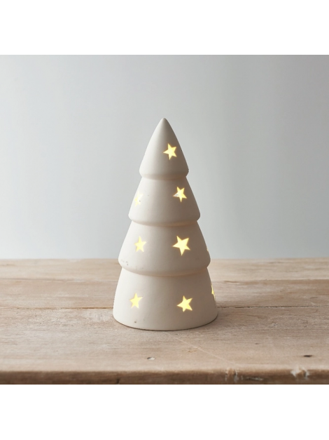 Arbre de Noël Étoilé à LED en Céramique Blanche – Gainsborough Arbre de Noël Étoilé à LED en Céramique Blanche – Gainsborough