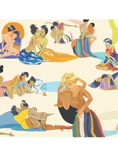 Puzzle 1000 pièces “Kamasutra” by G.Kero – Piece and Love
