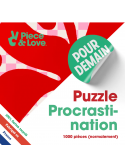 Puzzle 1000 pièces “Procrastination” – Piece and Love