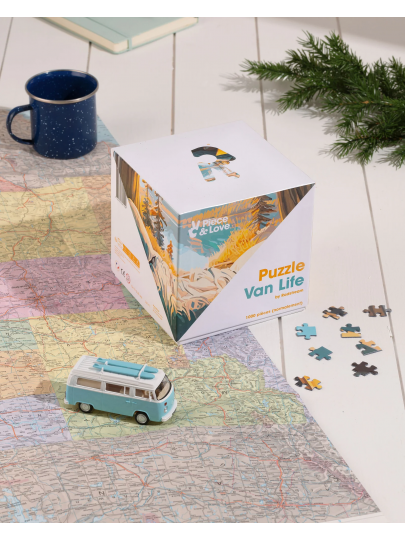 Puzzle 1000 pièces “Van Life” – Piece and Love