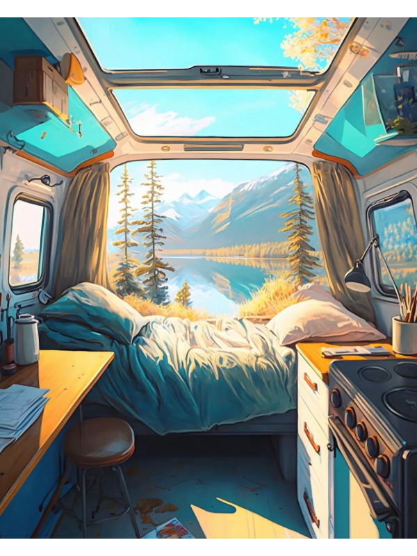 Puzzle 1000 pièces “Van Life” – Piece and Love Puzzle 1000 pièces “Van Life” – Piece and Love