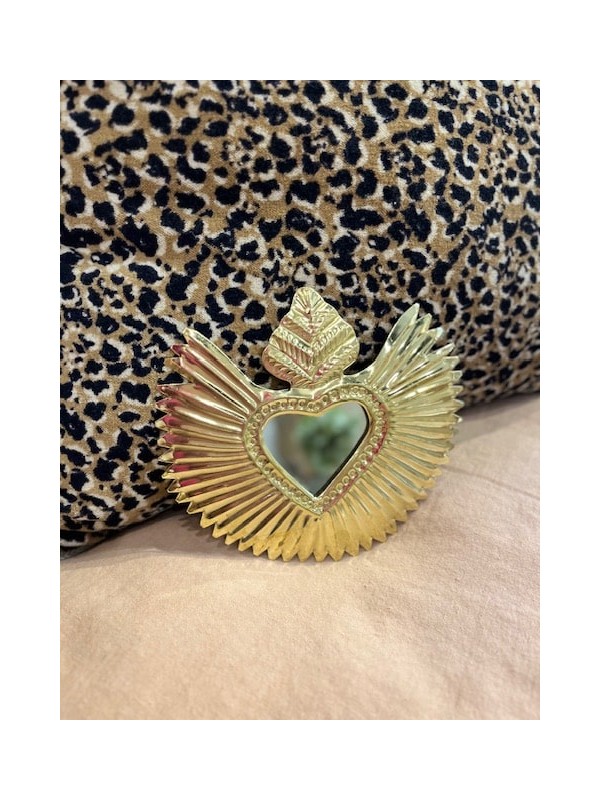 Miroirs ex-voto en laiton doré – Faits main au Maroc | 10 modèles artisanaux