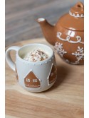 Mug de Noël en grès – Bonhomme de pain d’épice ou Maison pain d’épice