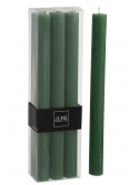 Boîte de 6 bougies - 9h - vert sapin
