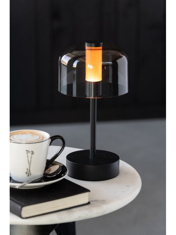 Lampe de table tactile en métal Woa - 24 x 13 cm