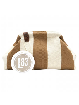 Pochette Emma 02 beige et écru