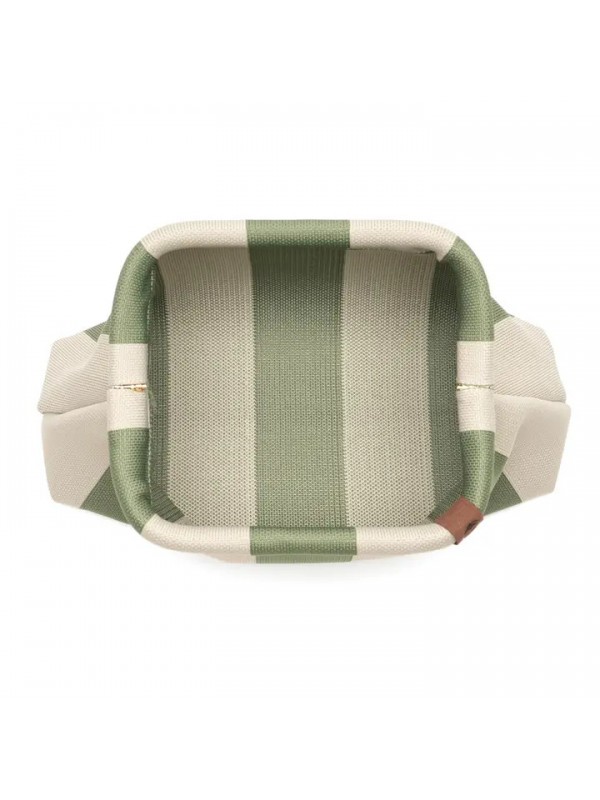 Pochette Emma 61 kaki et beige lot83