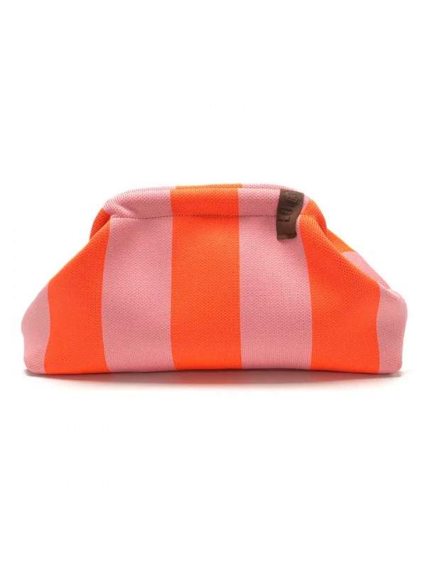 Pochette Emma 51 rose et orange fluo lot 83