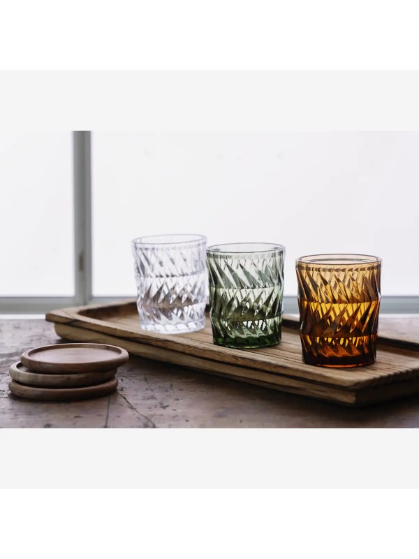 Lot de 4 sous-verres en bois d’acacia – Madam Stoltz – Ø 10 cm