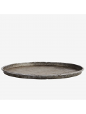 Plateau bistrot en fer recyclé – Ø 54 cm – Madam Stoltz