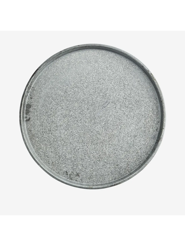 Plateau bistrot en fer recyclé – Ø 54 cm – Madam Stoltz