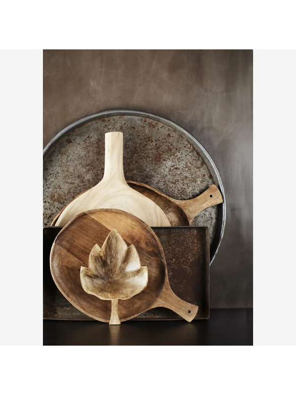 Plateau bistrot en fer recyclé – Ø 54 cm – Madam Stoltz