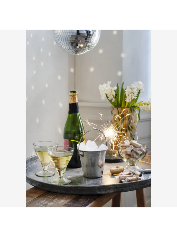 Plateau bistrot en fer recyclé – Ø 54 cm – Madam Stoltz