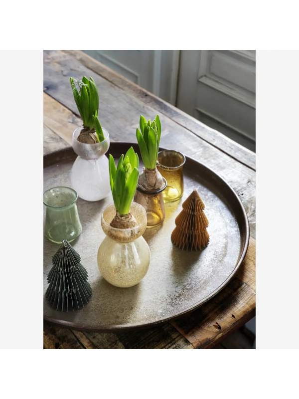 Plateau bistrot en fer recyclé – Ø 54 cm – Madam Stoltz