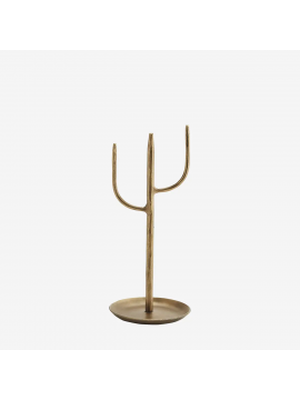 Présentoir à bijoux en laiton forgé main – H 24 cm – Madam Stoltz