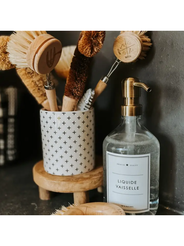 Flacon liquide vaisselle Les Flacons de l’Apothicaire transparent 250ml