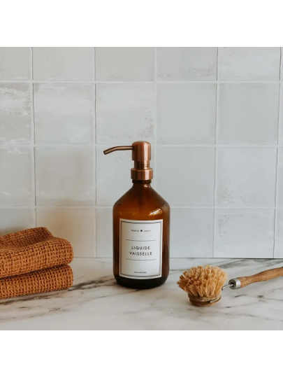 Flacon liquide vaisselle Les Flacons de l’Apothicaire transparent 250ml