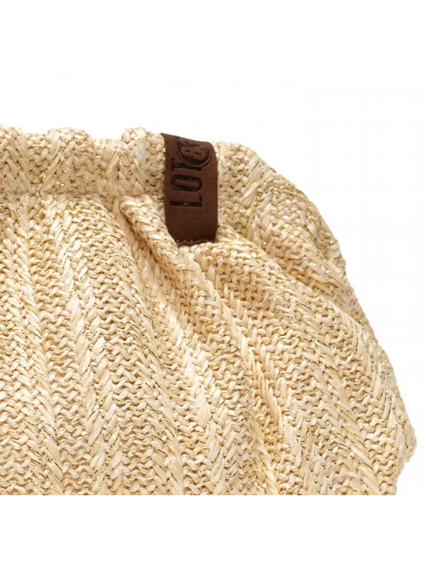 Pochette Emma 81 tressée doré Lot 83