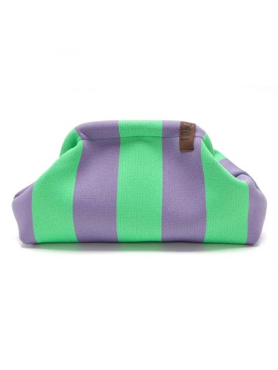 pochette Emma 83 verte et violette Lot 83