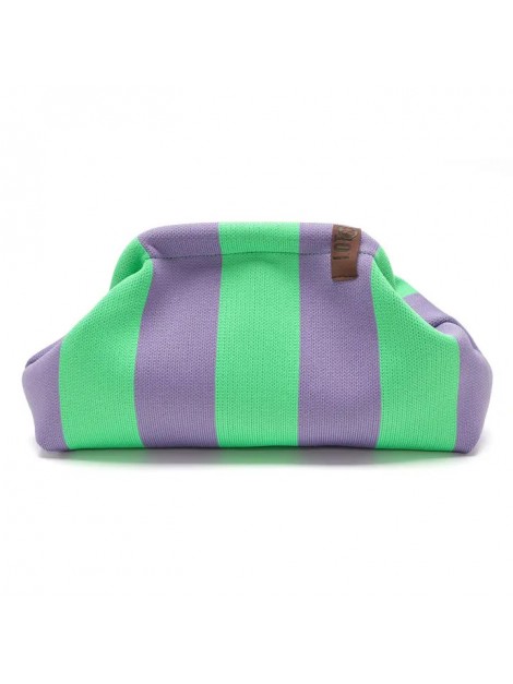pochette Emma 83 verte et violette Lot 83