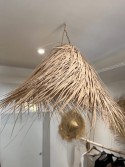 suspension franges feuille de palmier 70 cm