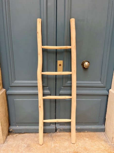 échelle en bois d'eucalyptus 150 cm