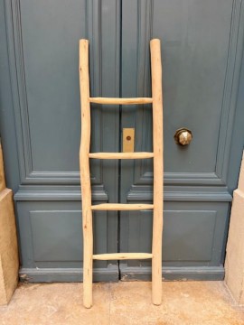 Echelle en bois d'eucalyptus