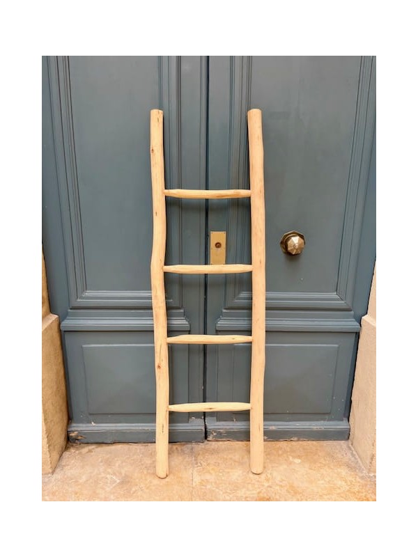 échelle en bois d'eucalyptus 150 cm