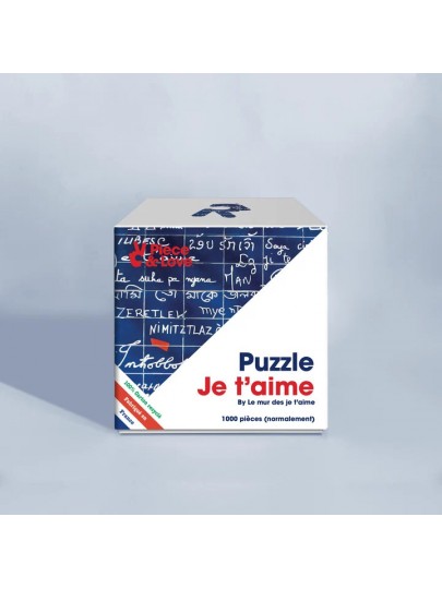 Puzzle 1000 pièce "Je t'aime" - Piece and Love