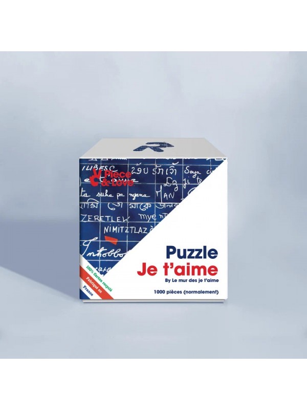 Puzzle 1000 pièce "Je t'aime" - Piece and Love