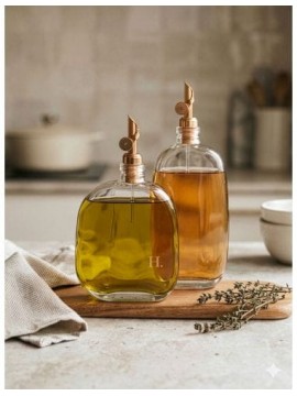 Bouteille d’huile Organic Les Flacons de l’Apothicaire
