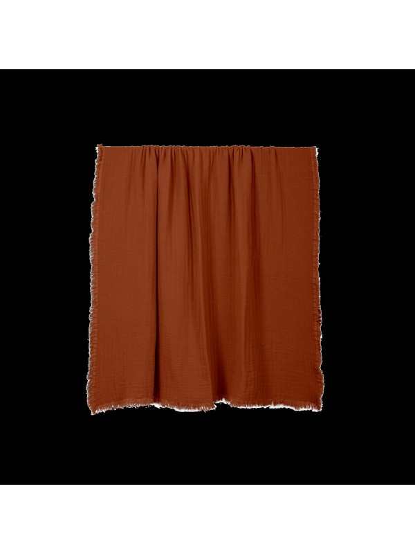 Plaid Vanly 100% coton 130x180 - Haomy brick